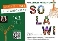 EInladunng Lebenswurzel Gärtnereifest