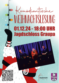 Plakat Weihnachtslesung