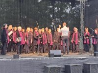 Tolles Chorkonzert bei miserablem Wetter – auch das ist Graupa