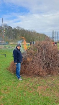 Osterfeuer 2026 am Karsamstag mit sehr gutem Besuch