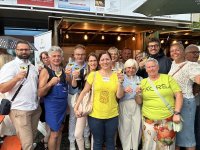 Verkaufsstand von Pro Graupa e.V. zum diesjährigen Marktplatzfest in Baienfurt