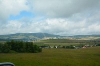 Blick zum Fichtelberg