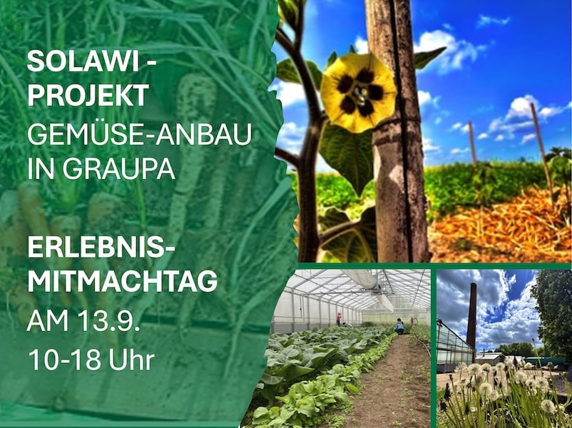 Flyer Bioerlebnistag Solawi 2025
